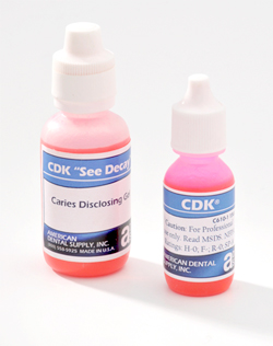 CDK ("see decay") Caried Detection Solution
