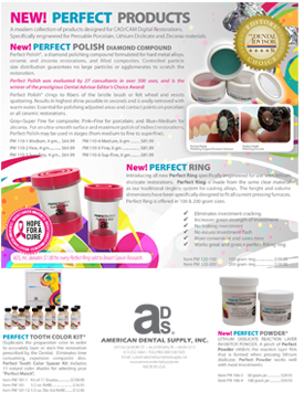 NEW! Perfect Products