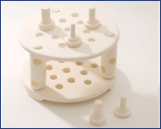 TWO TIERED FIRING TRAY & 5 AST. PEGS
