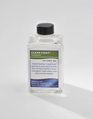 CLEAR COAT KIT RESIN RESIN REFILL- WITH BRUSH- 1 OZ