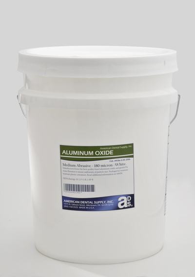 WHITE ALUMINUM OXIDE-50 LBS